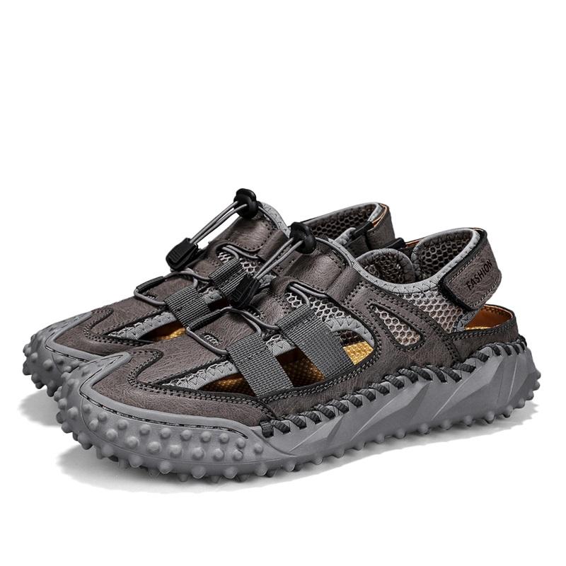 Fashion Quick Dry Wading Aqua Sandals New Trend Fashion Men's Beach Shoes Outdoor Sports Leisure Sandals Comfort Flat Slip-on Loafers