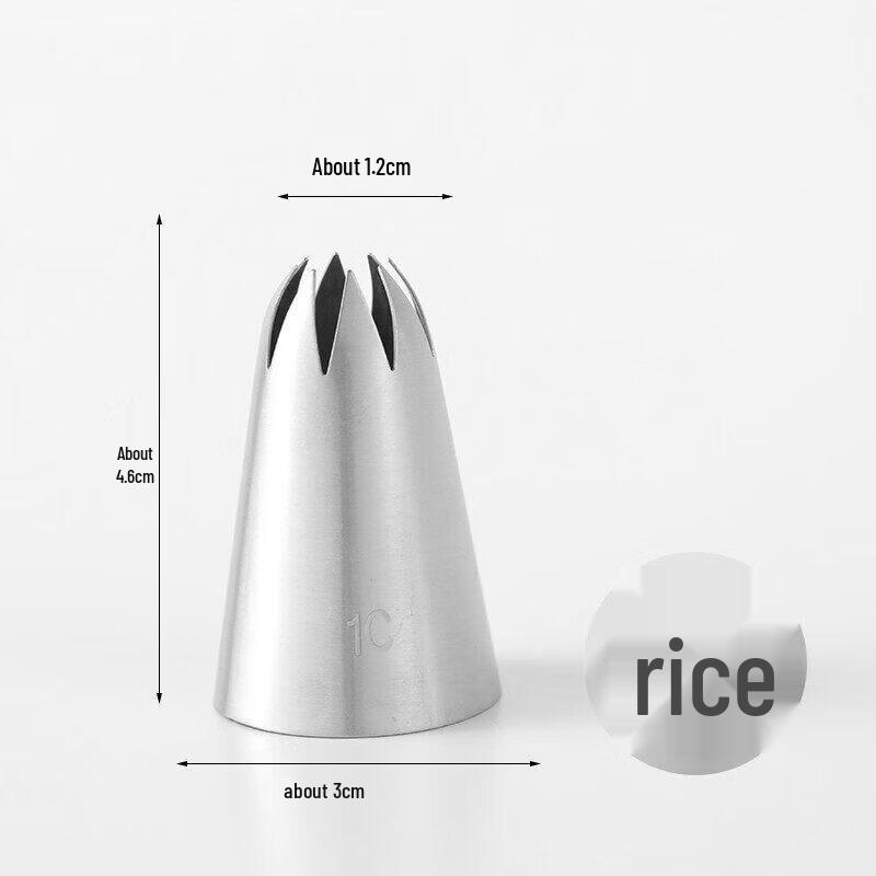 Stainless Steel Pastry Decorating Nozzles Set