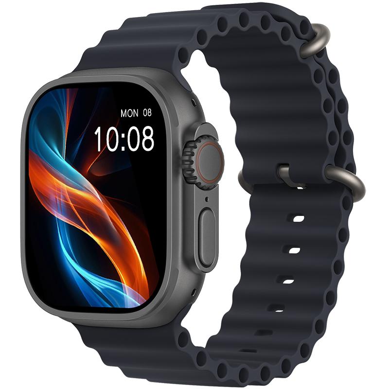 2024 New HK10 ULTRA-A Amoled Screen Smart Watch Local Music Album NFC TWS Smart Watch for Men and Women
