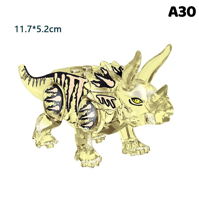 Dinosaurs World Dinosaurs Model Diy Bricks Toys Building Blocks Assemble Educational Toys For Kids Xmas Gifts