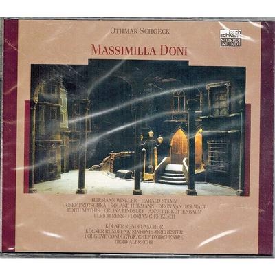 CD OTHMAR SCHOECK - HERMANN WINKLER ?  - Massimilla Doni 314025K3 Koch Schwann Mu 1986 Europe Classical Used
