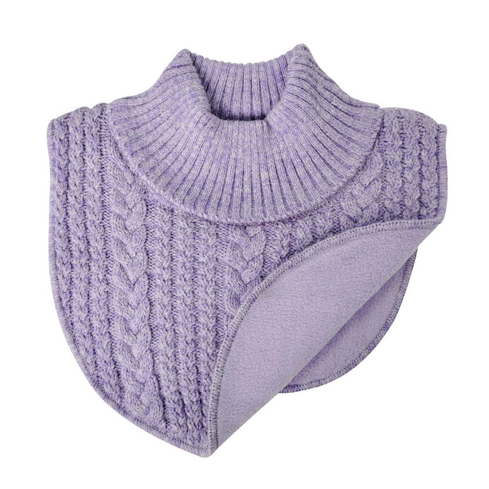 Detachable Knitted Mock Turtleneck Fake Collar For Kids Winter Warm Unisex Pullover Dickey False Collar for Photos School Party