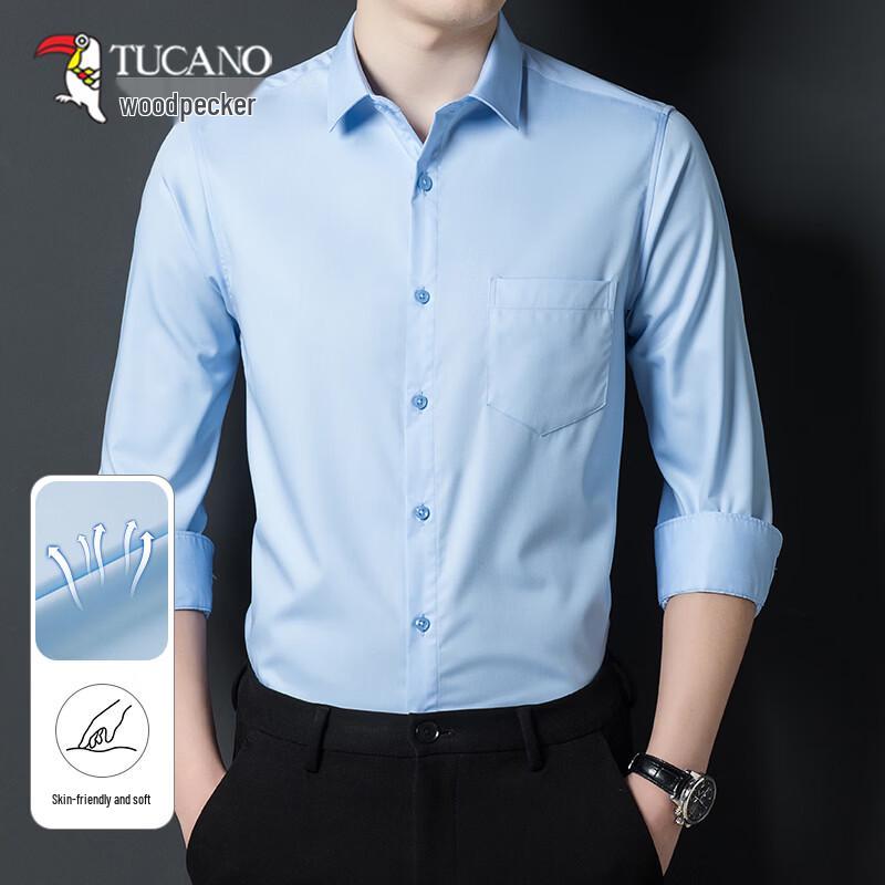 TUCANO Men s Anti-Wrinkle Long Sleeve Shirt M