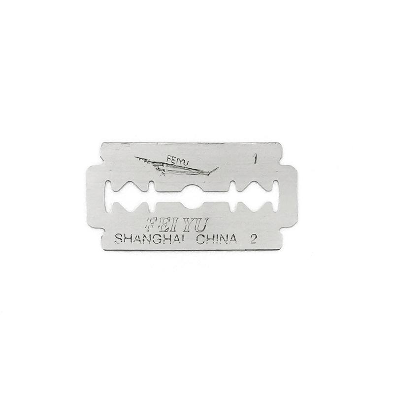 Razor Flying Fish Blade Double-sided Blade Classic Old Manual Razor Blade Flying Fish Razor Eyebrow Razor Blade