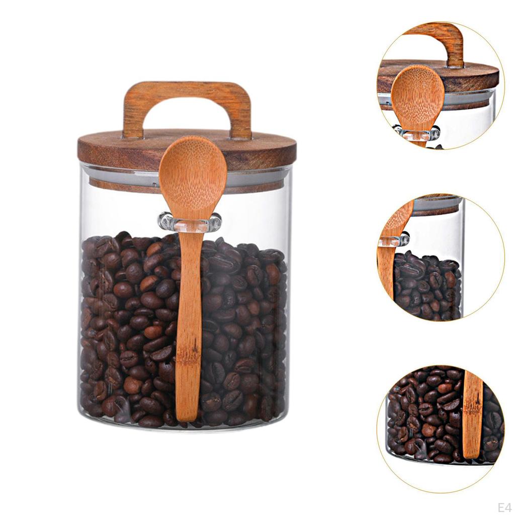 Airtight Glass Canister Set for Kitchen Storage