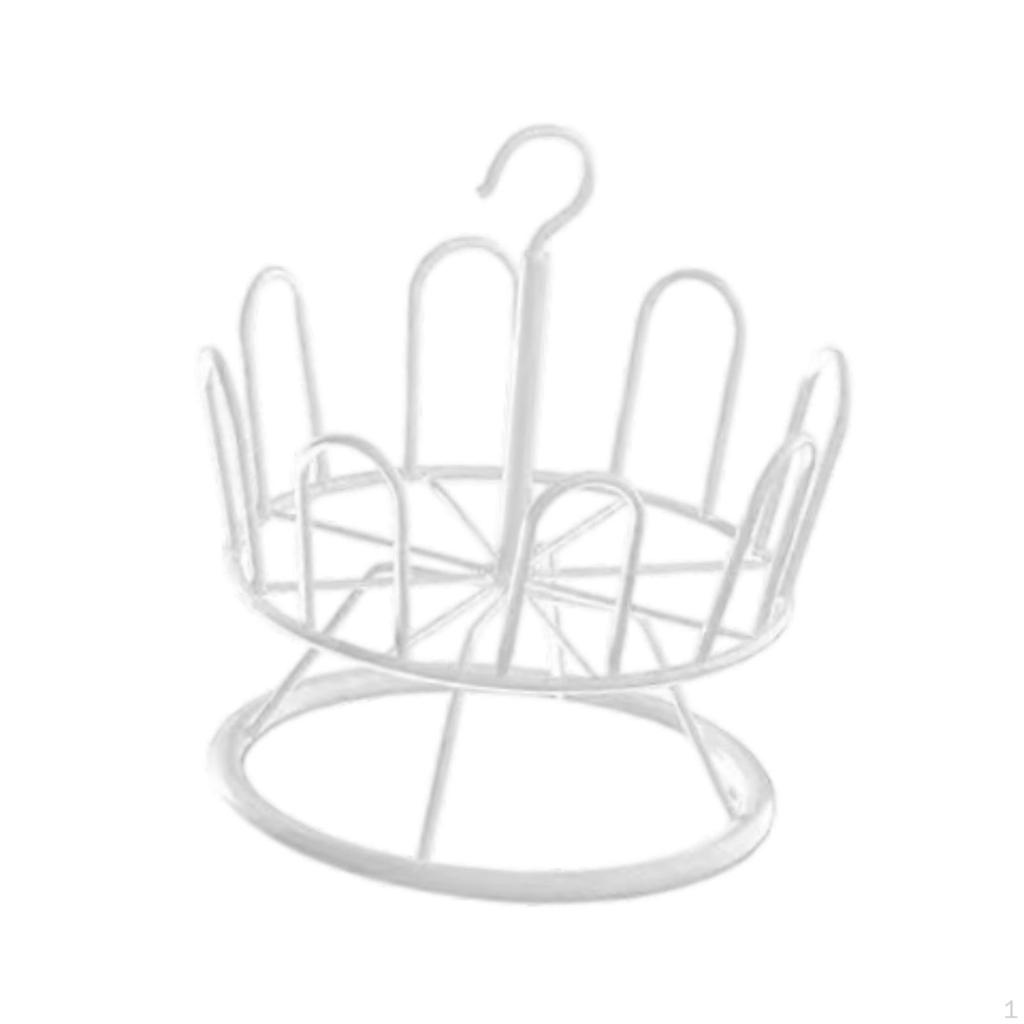 Revolving Shoe Rack Circular Practical Large Capacity Standing Rotating Organizer for Dorm