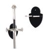    Stands, Acrylic Vertical Display Sword Rack Wall Mounted Sword Stand Decoration Holder for Game Rooms Offices Garages 