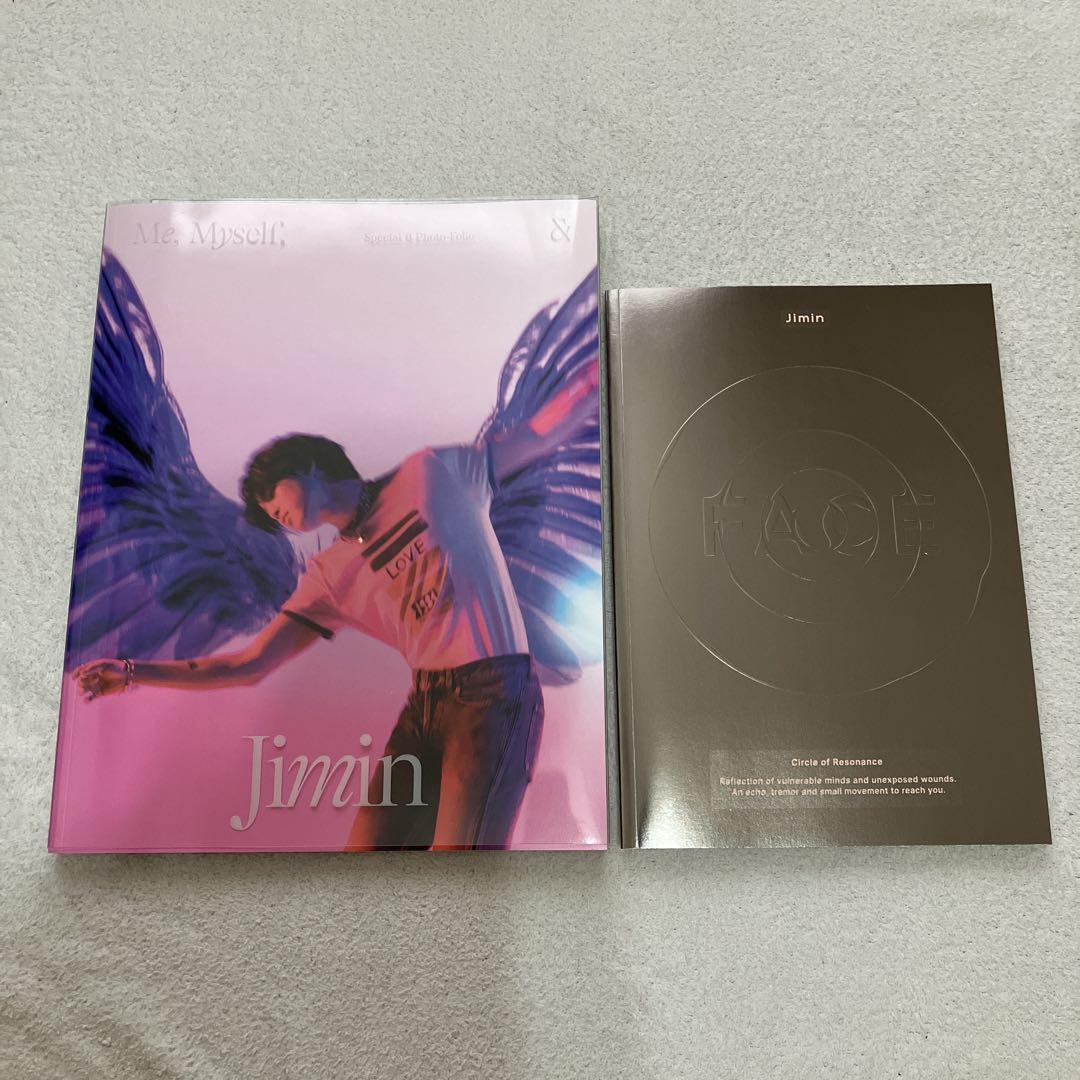

[USED] BTS Jimin Photobook Me, Myself FACE CD Set