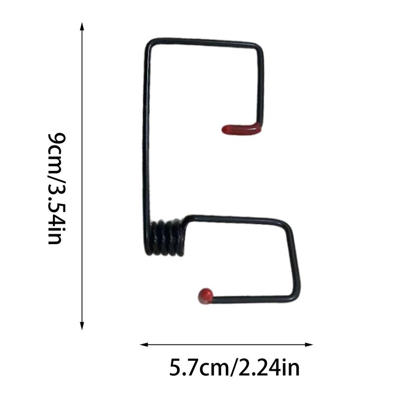 Windshield Wiper Tension Spring 1 Pair Wiper Pressure Spring Set Metal Arm Tension Spring Booster Easy To Install For SUV