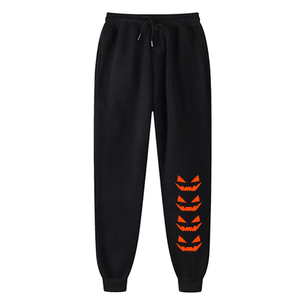 Ladies' Printed Unisex Casual Pocket Drawstring  Pants