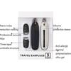 Anti-Noise Sleep Earplugs Silicone Soundproof Earplugs Industrial Noise Cancelling Silent Earplugs(White)