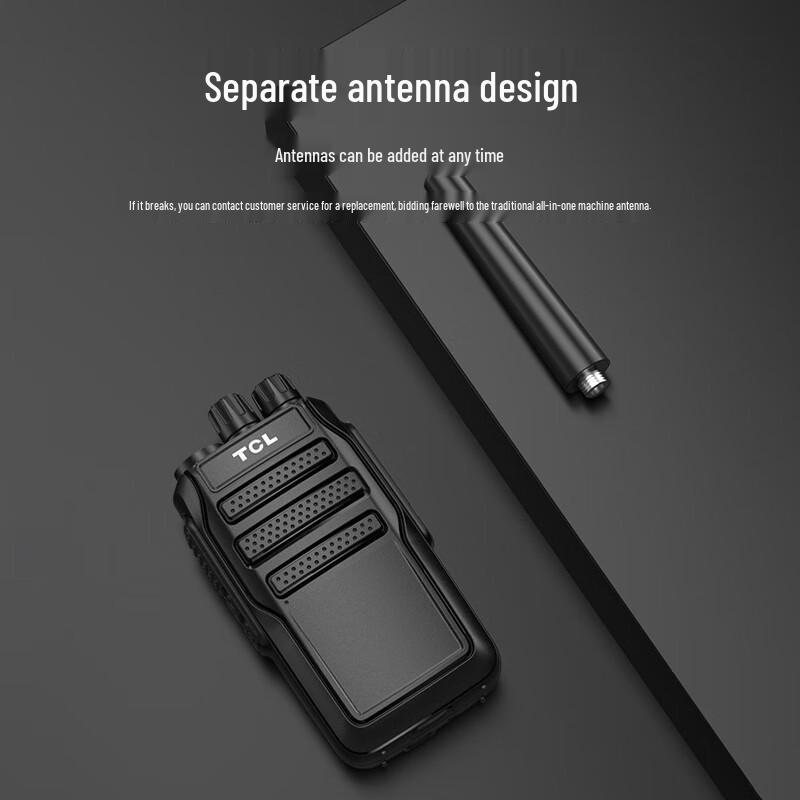 TCL HT6 High Power Long Range Walkie-Talkie (2-Pack) (CN version)