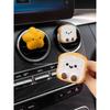 A Lucky Star Car Air Freshener Star-Shaped Toast Bread Air Vent Decoration Fragrance Diffuser Stone Car Interior Decoration