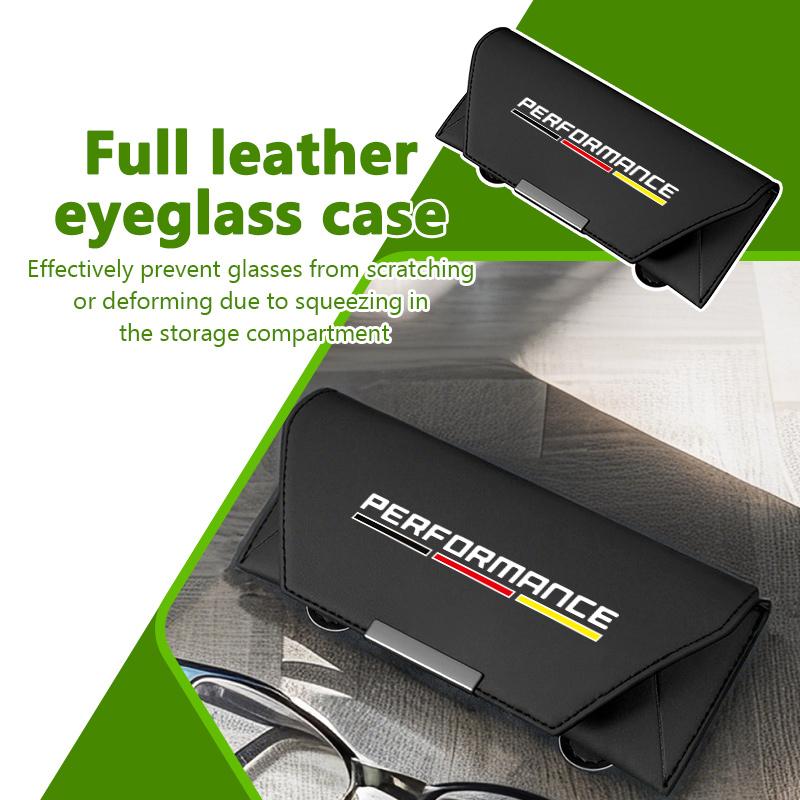 Auto Brillenetui Sonnenbrillen Aufbewahrungsbox Clip Auto Brillen Zubehör für BMW 1 3 5 Serie G30 G32 G38 2021 2020 2019 2018