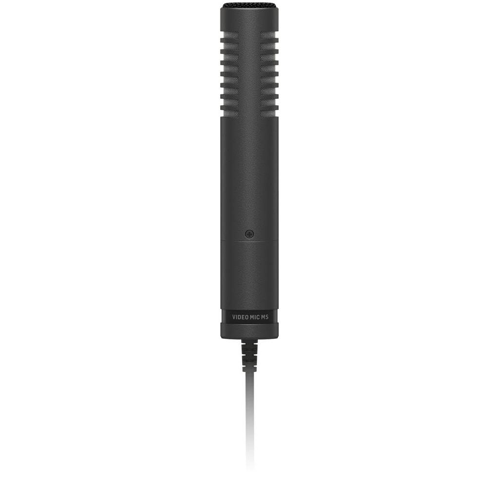 Behringer Stereo Condenser Shotgun Microphone for Cameras Terminal MS Method VIDEO MIC MS Black 3.5mm