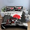 Truck Set For Road Adventures  Kid'S And Adults' Bedroom Decor, Exquisite Three-Piece Bedding Set Gift
