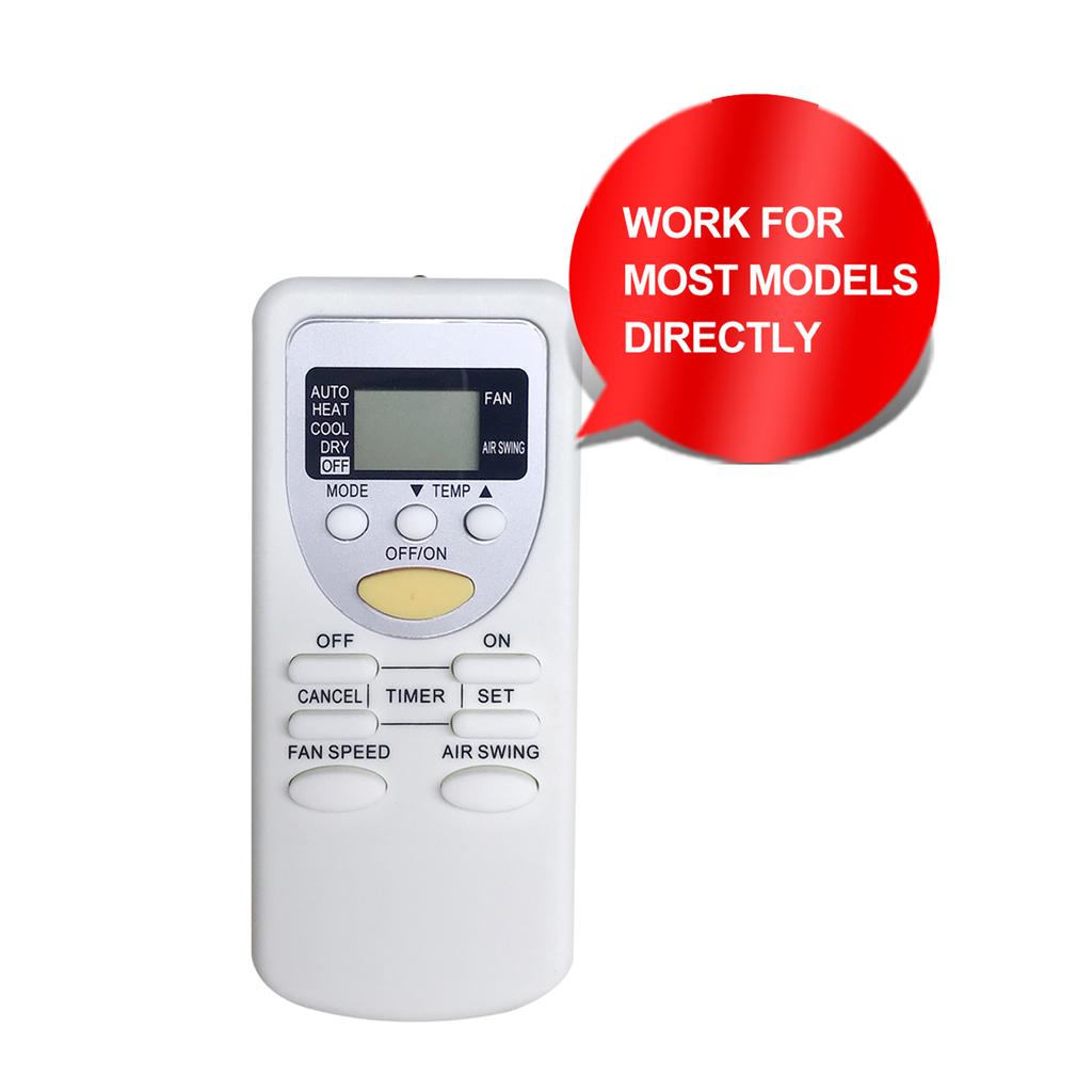 Remote Control Replacement Air Conditioner Remote Control for CSPW9KKA CSPW9MKD-2 CSPW12MKD-2 CSYW12DKE CSYW9DKE