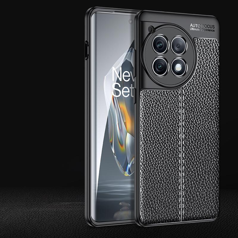

Для OnePlus 12R Чехол OnePlus 12R Capas Ударопрочный Мягкий ТПУ Силиконовый Телефон Задний Бампер Кожаный Fundas One Plus OnePlus 12R For Oneplus 12R чёрный
