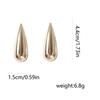Summer New High-end, Light Luxury and Personalized Long Teardrop Ear Studs