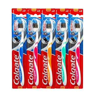 Colgate Dreifachwirkung Weiche Borsten Zahnbürsten, 5er-Pack