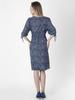 LIGHTWEIGHT WOMEN' DRESS WITH PUNCHED SLEEVES