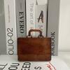 Stone Collectible Ornaments In Wooden Crystal Collection Box And Suitcase