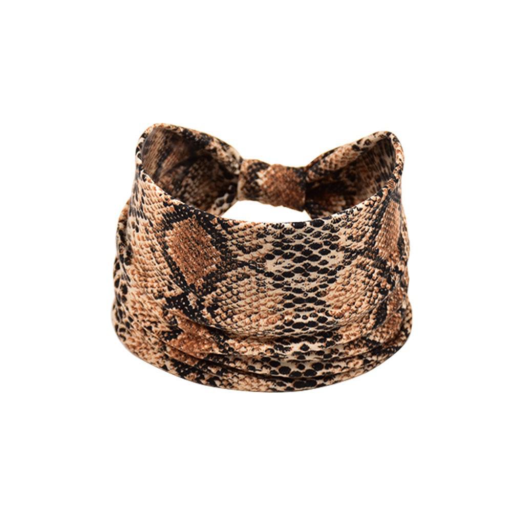 Women's Paisley Sport Yoga Headband - Sweat-Absorbing, Elastic Cotton, Bohemian Style