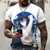 New Design Anime Manga Demon Slayer T Shirt Women Men 3D Printed Oversized Vintage T Shirts Girls Boys Kids Clothing Top Tees
