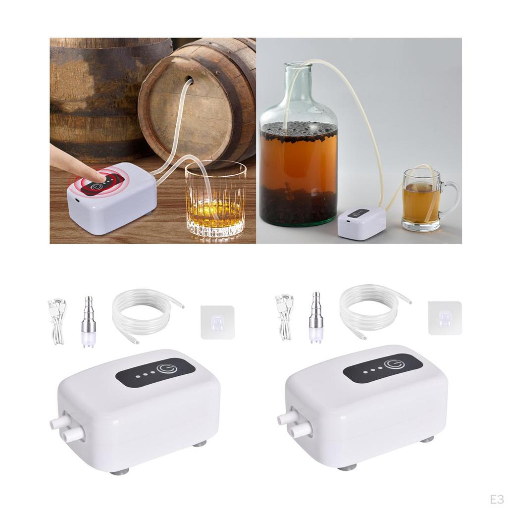 Pivo Sifonové čerpadlo, Elektrické čerpadlo na přenos vína s vypouštěcí hadicí, Samonasávací