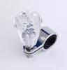 Handle Spinner Crystal Bubble Clear
