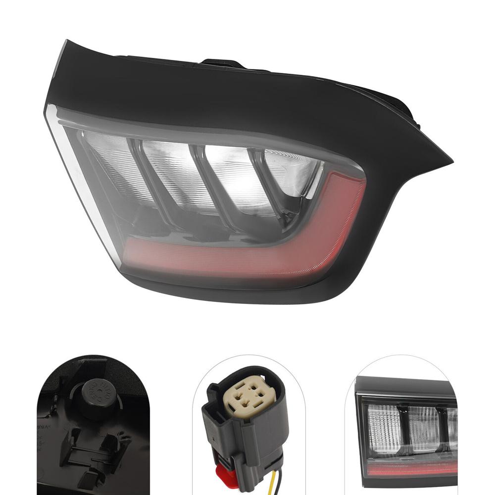 Left & Right Inner Rear LED Tail Light Brake Stop Lamp For Jeep Cherokee 2019-21