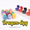 Magic Hatching Dragon Eggs Set - 3D Printed Figurine Cracked Eggs with Baby Dragons Inside, Fantasy Collection & Party Gift