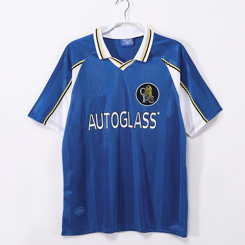 Football jersey retro jersey 1213 Chelsea Champions League retro jersey No. 11 Drogba Lampard long short sleeve S