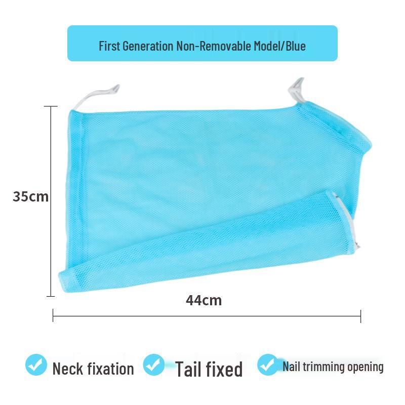 Fifth-Gen Multifunctional Cat Bathing & Nail Clipping Bag – Anti-Scratch and Bite Fixation