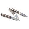 10Pcs 3.175mm 0.1mm Carbide PCB Engraving CNC Router Bit Grinding Sculpture Tool