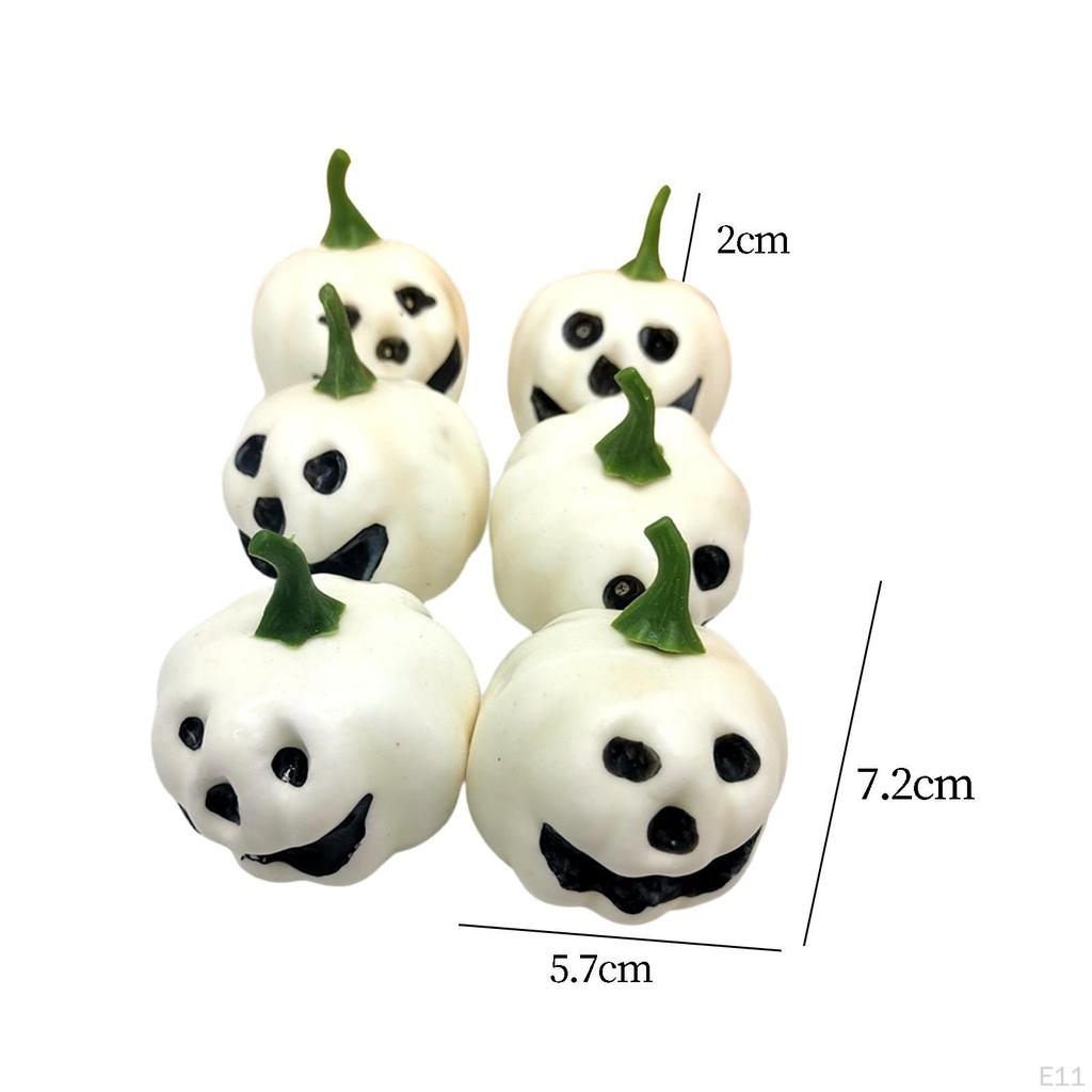 Artificial Pumpkins Plant Model Halloween Ornaments Handmade Foam Props for Autumn Christmas