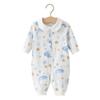 Helt ny ren bomull, beinfri baby jumpsuit - vår-/sommerromper yttertøy for nyfødte.