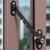 1 Pc Window Ventilation Limiter Fixer, Plastic-Steel Inward-Opening Window Latch, Wind Hook Safety Lock for Ventilation
