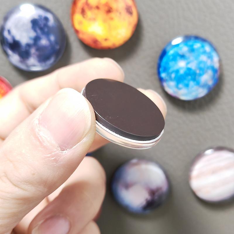 Dia. 30mm Ancient Chinese Divine Beast Dragon White Tiger Suzaku Xuanwu Fridge Magnet FengShui Lucky Home Decoration Souvenir