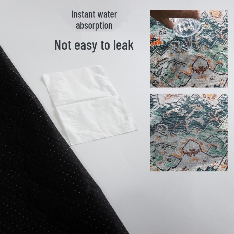 Bohemian Style Absorbent & Non-Slip Pet Urine Pad - Reusable Cushion for Cats & Dogs
