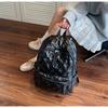 Quilted Backpack Casual Lightweight Daily Use Backpack for Women Fashion Quilted Design Ideal for School Commute Travel and Everyday Outings