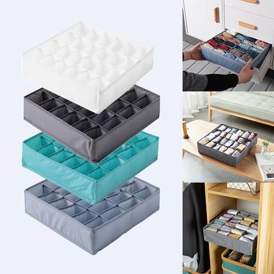 Organizér na spodní prádlo Skládací domácí skříňka Přepážka Úložný box Organizér do skříně Zásuvka na oblečení Ponožky Šortky Podprsenka Úložné boxy