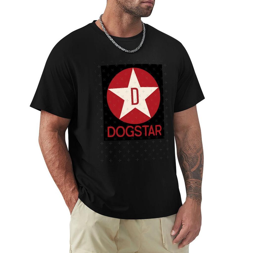 Dogstar Logo Tričko topy Krátký rukáv trička trička pro muže