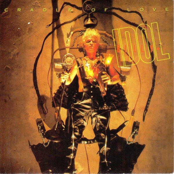 

7-дюймовая пластинка BILLY IDOL Cradle Of Love IDOL14 Chrysalis 1990 UK Rock Б/у