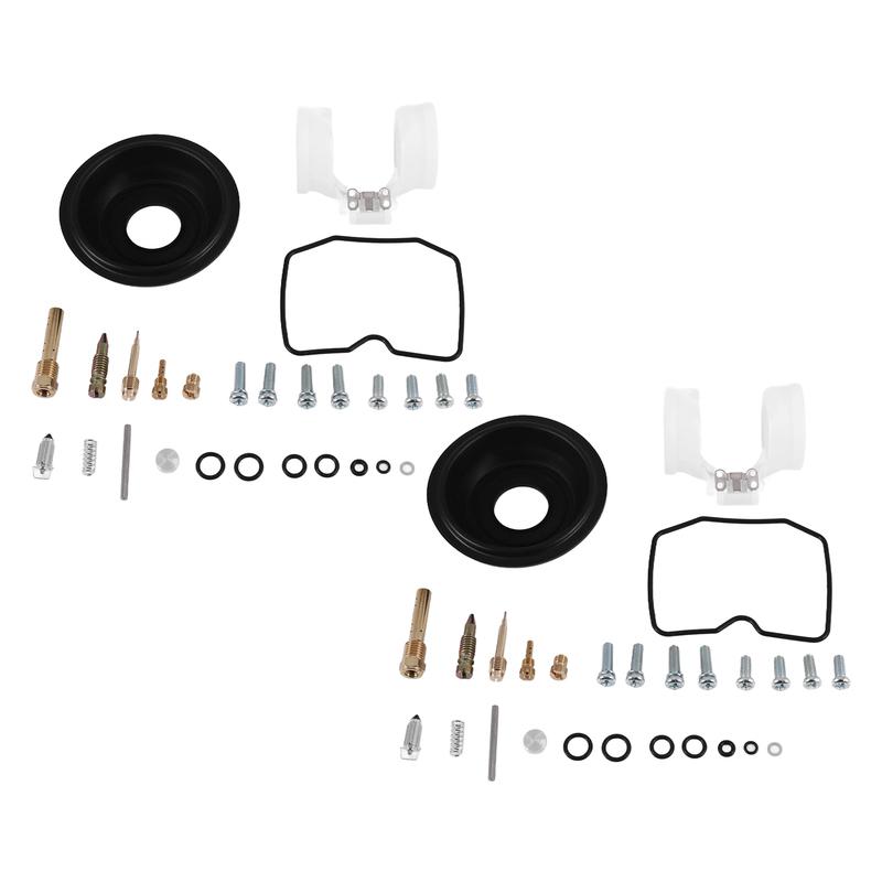 Motorcycle Carburetor Repair Kit Motorcycle Carburetor Piston Float Gasket Kit for Kawasaki ER500 ER5 1998-2005