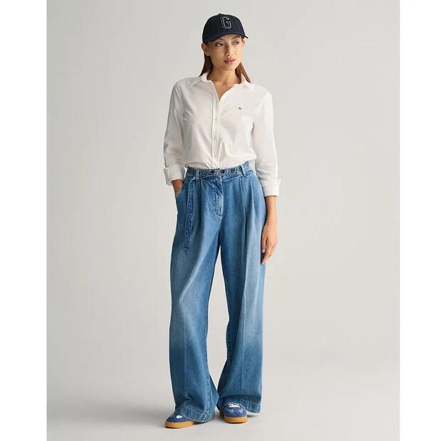 Gant Slim Stretch Oxford рубашка с длинным рукавом