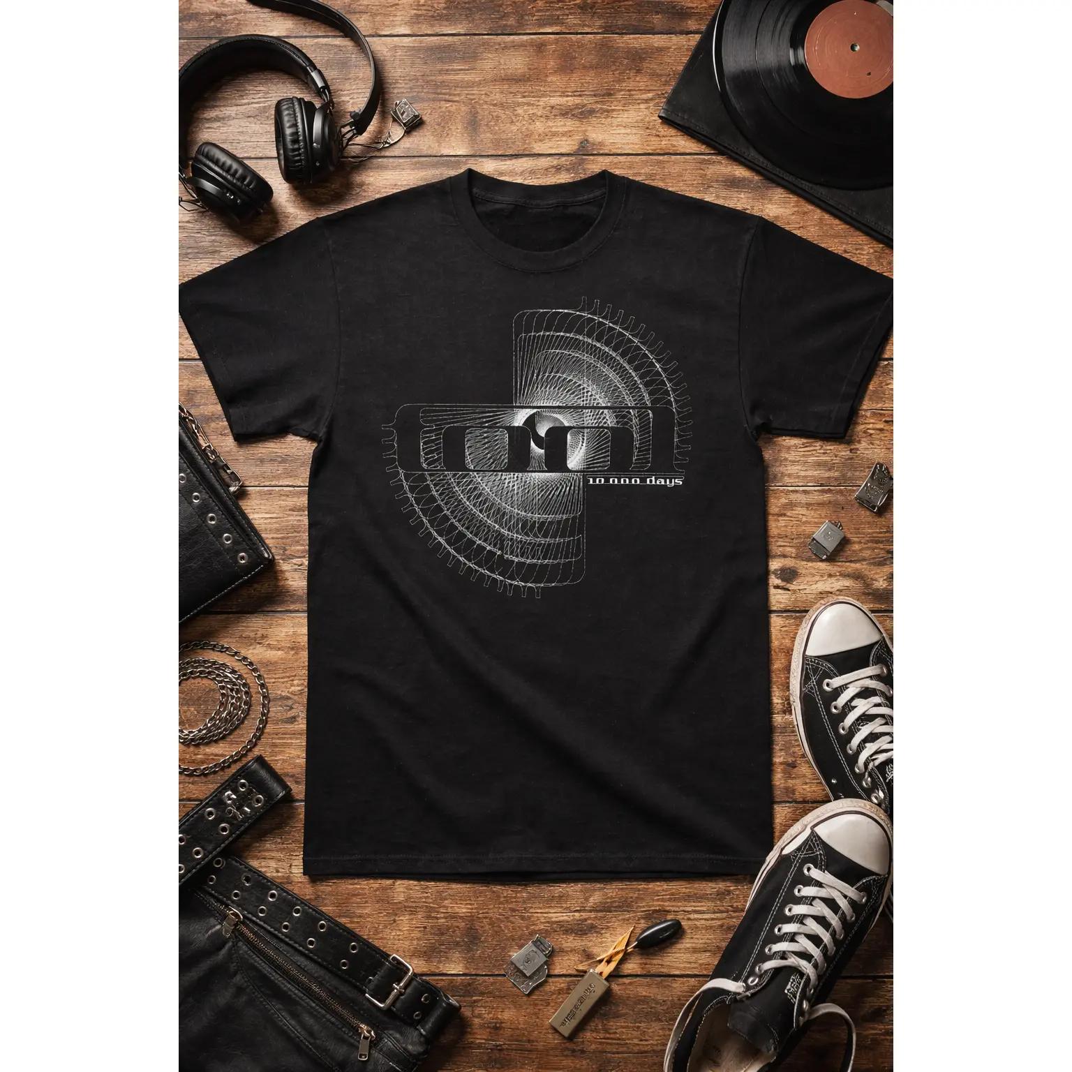 Tool 10 000 days Vintage Rock T-shirt, Unisex Tshirt, Gifts, Menswear Womenswear Streetwear Cotton XL