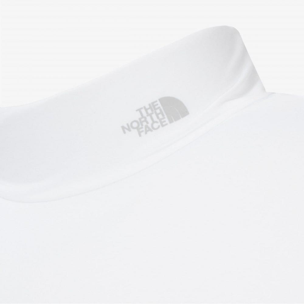 The North Face Nt7xr69b Veil Long Sleeve Turtleneck White