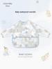 Waterproof Long Sleeve Baby Bib - Oil-Proof, Cotton Coverall for All Seasons.