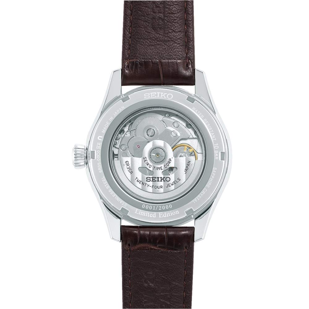 Seiko Presage Automatic Mechanical Watch, Green Enamel, Core Shop Exclusive, Limited Edition, Men's Prestige Line SARX063